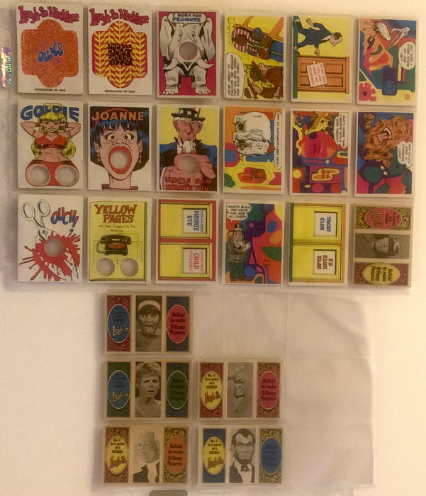 1968 Topps Rowan & Martin's Laugh-In 77 Card Set  77/77  EX Comedy Tv Show Cards
