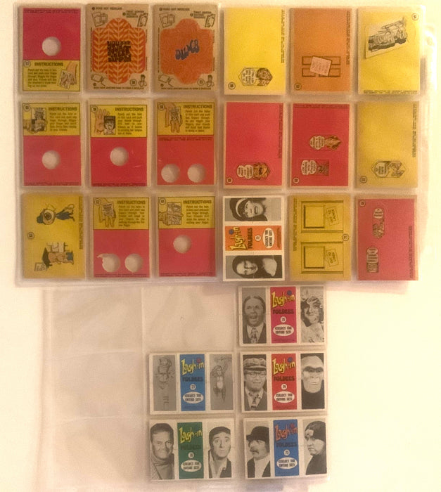 1968 Topps Rowan & Martin's Laugh-In 77 Card Set  77/77  EX Comedy Tv Show Cards