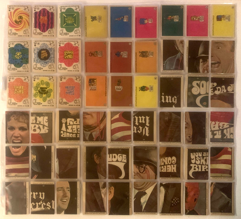 1968 Topps Rowan & Martin's Laugh-In 77 Card Set  77/77  EX Comedy Tv Show Cards