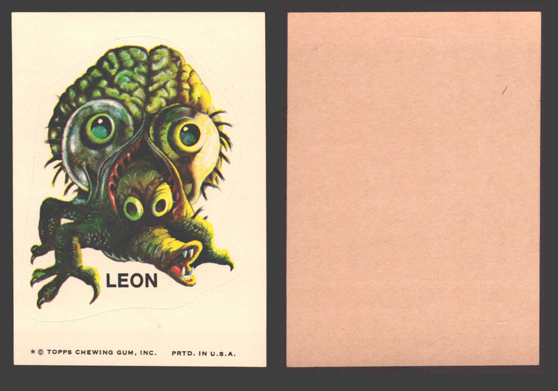 1973-74 Ugly Stickers Tan Back Trading Card You Pick Singles #1-110 Topps