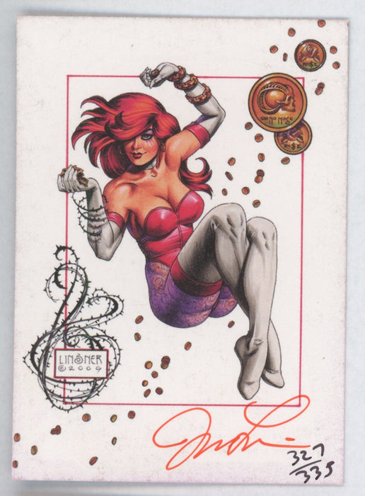 Dawn 20th Anniversary Joseph Michael Linsner Autograph Card 5 of 10 #327/335 - TvMovieCards.com