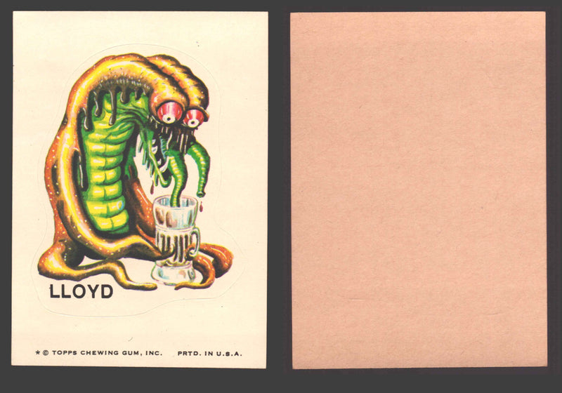 1973-74 Ugly Stickers Tan Back Trading Card You Pick Singles #1-110 Topps