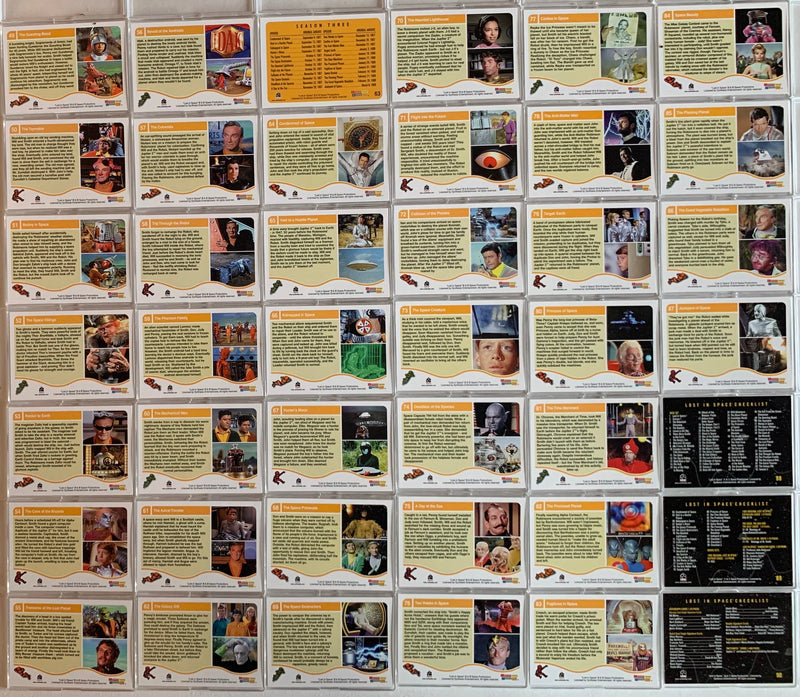 Lost in Space The Complete Lost in Space Base Card Set 90 Cards   - TvMovieCards.com