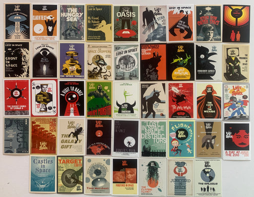 Lost in Space Archives Series One Trading Card Set 42 Odd #'d Cards plus E1 - TvMovieCards.com