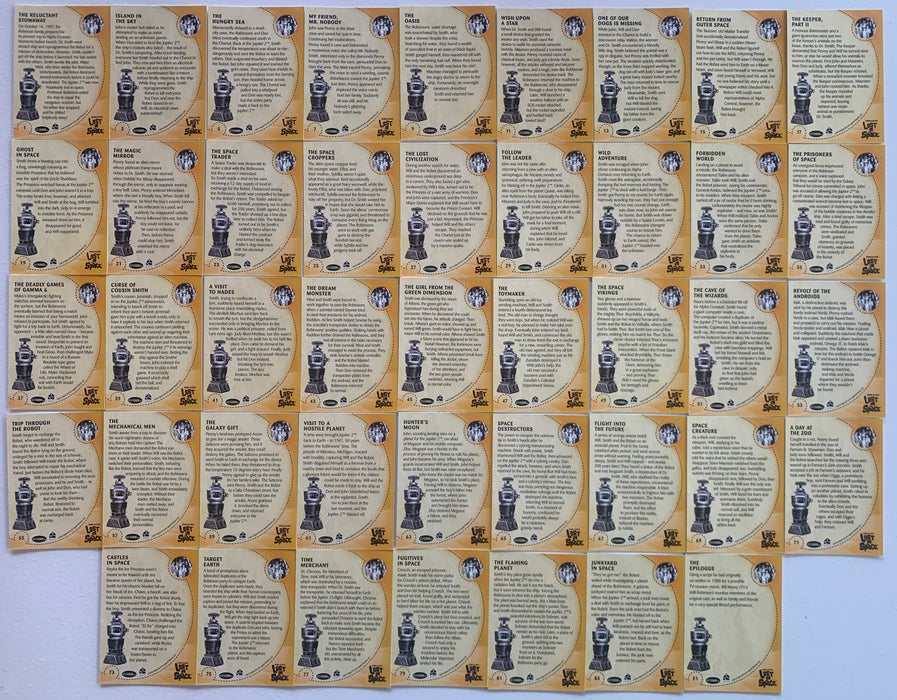 Lost in Space Archives Series One Trading Card Set 42 Odd #'d Cards plus E1 - TvMovieCards.com