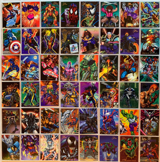 Marvel Universe '94 Flair Base Trading Card Set 150 Cards Fleer 1994   - TvMovieCards.com