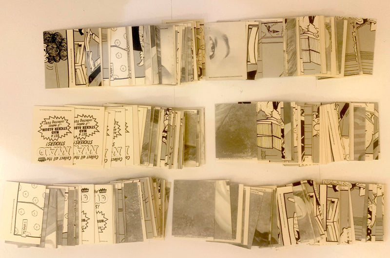 1983 Fleer Mad Magazine Stickers Complete Set 128 Numbered 64 Unnumbered NM/EX B - TvMovieCards.com