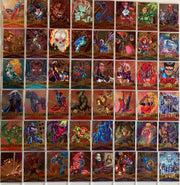 Marvel Metal Inaugural Edition Foil Base Card Set 138 Cards 1995 Fleer   - TvMovieCards.com