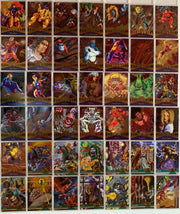 Marvel Metal Inaugural Edition Foil Base Card Set 138 Cards 1995 Fleer   - TvMovieCards.com