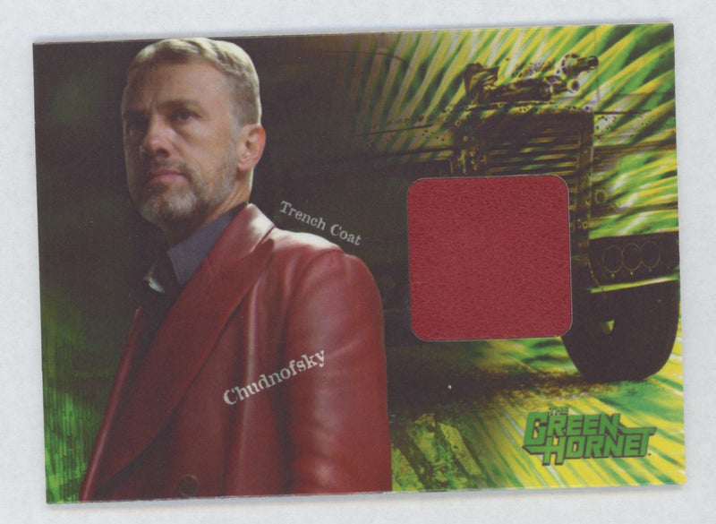 Green Hornet 2011 Movie Christopher Waltz as Chudnofsky Costume Card 51/500 - TvMovieCards.com