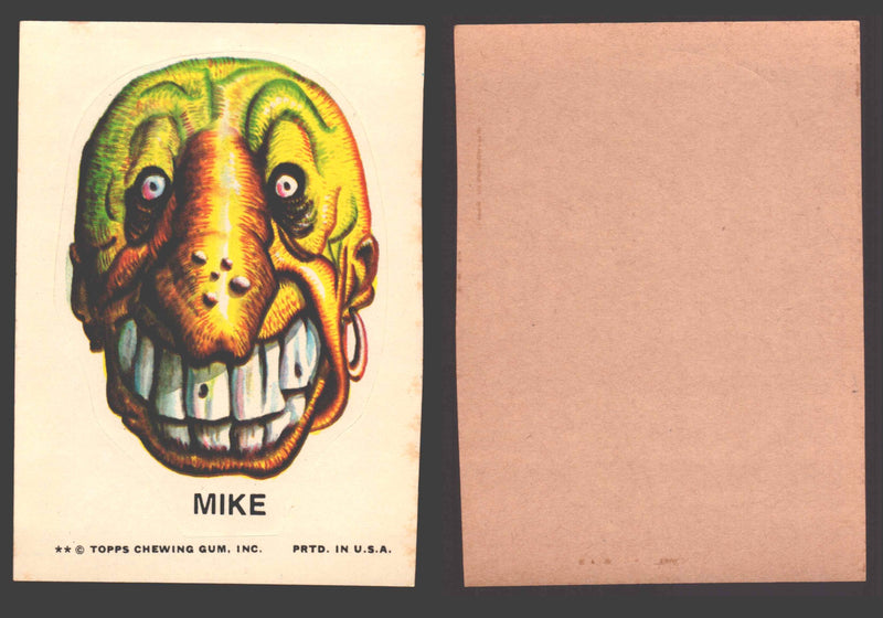 1973-74 Ugly Stickers Tan Back Trading Card You Pick Singles #1-110 Topps