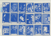 Rosan Blue Monster Cards Complete Set #1-84 Vintage Horror Series NM/EX 1965/66 - TvMovieCards.com