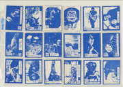 Rosan Blue Monster Cards Complete Set #1-84 Vintage Horror Series NM/EX 1965/66 - TvMovieCards.com