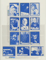 Rosan Blue Monster Cards Complete Set #1-84 Vintage Horror Series NM/EX 1965/66 - TvMovieCards.com