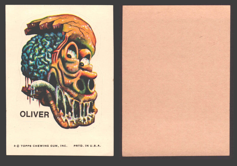 1973-74 Ugly Stickers Tan Back Trading Card You Pick Singles #1-110 Topps