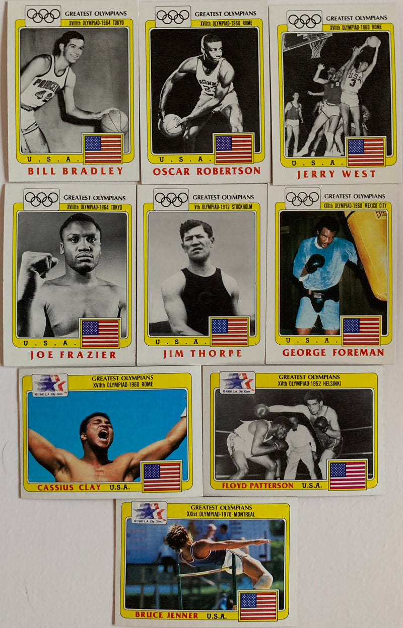 History's Greatest Olympians Complete Sport Trading Card Set 99 Cards Boxing Top - TvMovieCards.com
