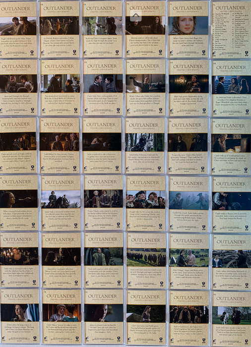 Outlander Season 4 Base Trading Card Set 72 Cards Cryptozoic 2020   - TvMovieCards.com