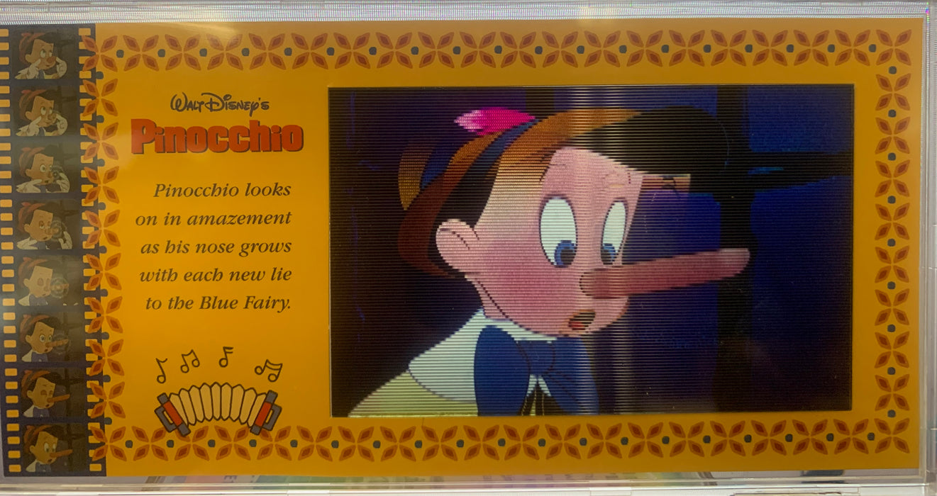Disney Showcase Pinocchio Motion Cell Chase Card Willitts Designs 1990's - TvMovieCards.com