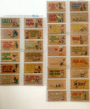 1959 Topps Wacky Plaks Complete 88 Card Set - Vintage Funny Plaque Cards - EX + - TvMovieCards.com