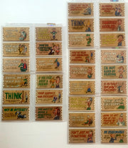 1959 Topps Wacky Plaks Complete 88 Card Set - Vintage Funny Plaque Cards - EX + - TvMovieCards.com