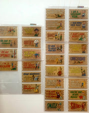 1959 Topps Wacky Plaks Complete 88 Card Set - Vintage Funny Plaque Cards - EX + - TvMovieCards.com