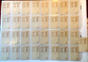 1969 Topps Valentine Postcards Complete Card Set 33 Vintage Valentines NM - TvMovieCards.com