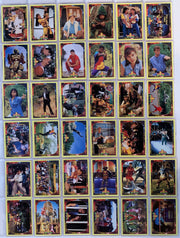 Power Rangers New Season Hobby 72 Base Card Set Yellow Boarder   - TvMovieCards.com
