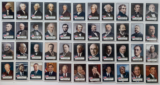 American Heritage American Presidents Chase Card Set 44 Cards AP1-AP44 Topps 200 - TvMovieCards.com