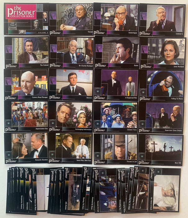 2010 The Prisoner Vol 2 Complete 50 Base Card Set Patrick McGoohan NM - TvMovieCards.com