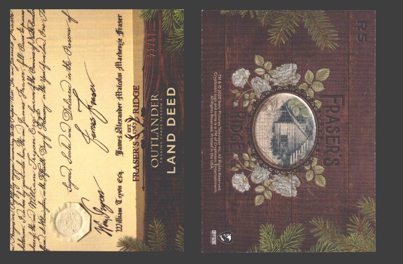 2020 Outlander Season 4 Red Foil Parallel Base Card You Pick Singles XX/50
