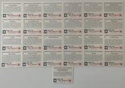 1985 WTW Fight the Red Menace Expansion Trading Card Set (25 cards) War Cards - TvMovieCards.com
