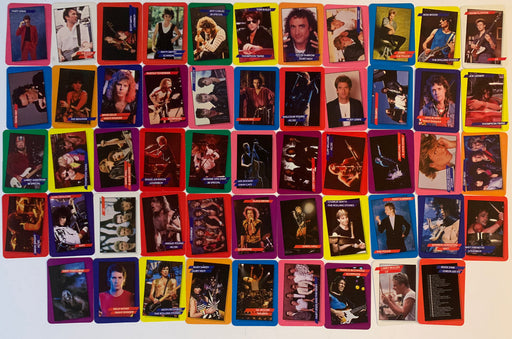 Rock Star Concert Card Set with 12 stickers 108 Vintage cards Rock n' Roll Bands - TvMovieCards.com