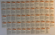 Rock Star Concert Card Set with 12 stickers 108 Vintage cards Rock n' Roll Bands - TvMovieCards.com