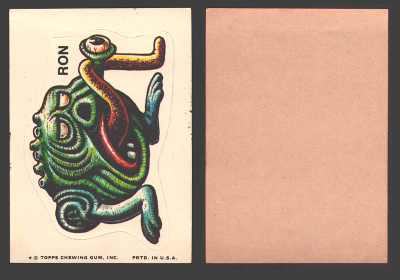 1973-74 Ugly Stickers Tan Back Trading Card You Pick Singles #1-110 Topps