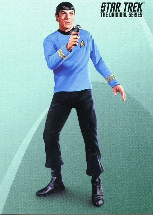 Star Trek TOS Portfolio Prints PROMO CARD P2 Spock 2014 Rittenhouse   - TvMovieCards.com