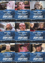 Star Trek TNG Complete Series 2 Tribute Chase Card Set T19 - T36 18 Cards - TvMovieCards.com