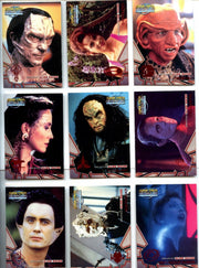 STAR TREK DS9 Memories of the Future Skybox Chase Card Set Alien Races AR1-9   - TvMovieCards.com