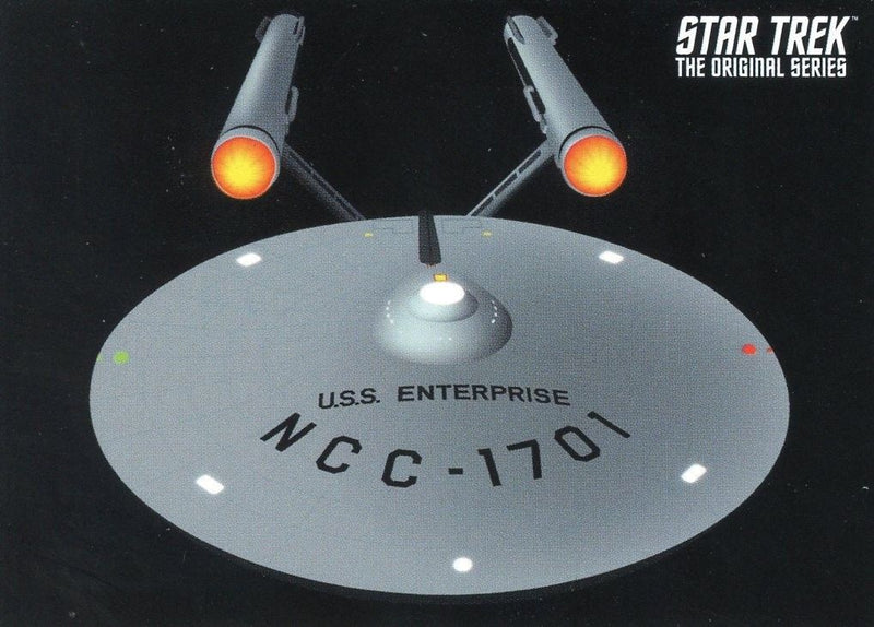 Star Trek TOS Portfolio Prints PROMO CARD P4 U.S.S. Enterprise 2014 Rittenhouse   - TvMovieCards.com