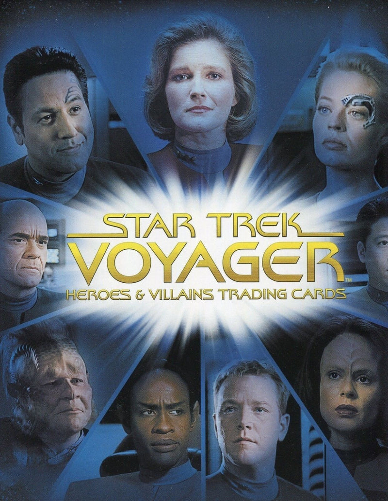 Star Trek Voyager Heroes & Villains Card Album   - TvMovieCards.com