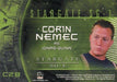 Stargate SG-1 Season Eight Jonas Quinn Costume Card C28   - TvMovieCards.com
