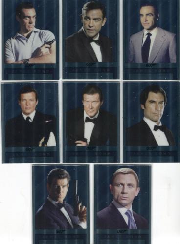 James Bond Classics 2016 Double Sided Mirror Chase Card Set 8 Cards   - TvMovieCards.com