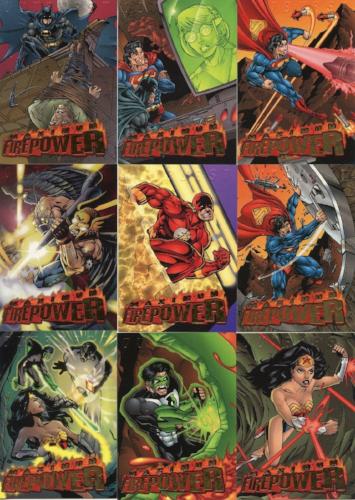 DC Outburst Maximum Firepower Embossed Chase Card Set 20 Cards Fleer 1996   - TvMovieCards.com