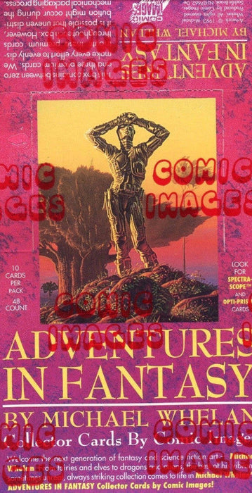 Michael Whelan Adventures in Fantasy Card Box 48 Packs Comic Images 1993   - TvMovieCards.com