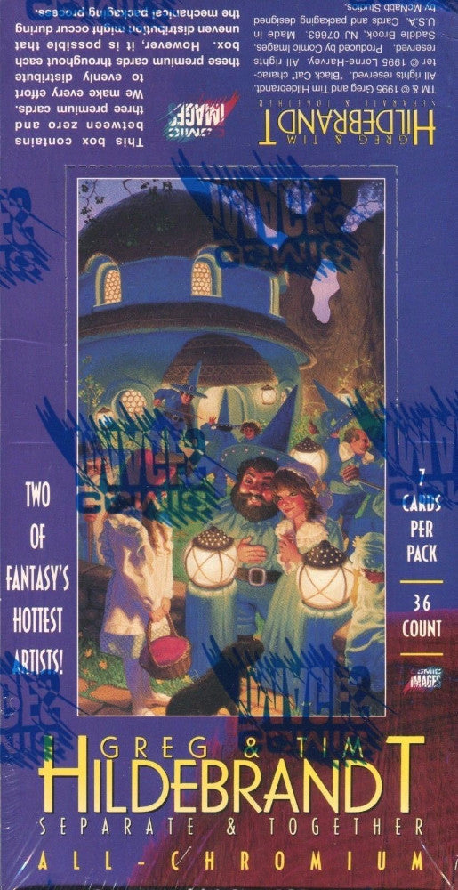 Hildebrandt Greg and Tim Hildebrandt Separate & Together Card Box 36 Packs   - TvMovieCards.com