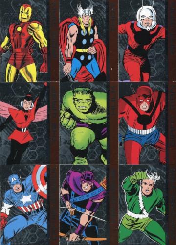 Avengers The Silver Age Roll Call Chase Card Set AA1 - AA17   - TvMovieCards.com