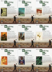 Breaking Bad Seasons 1-5 Fan Art Foil Chase Card Set 9 Cards BBFA-01 - BBFA-09 - TvMovieCards.com