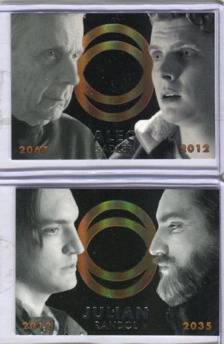 Continuum Seasons 1 & 2 Future Self Case Topper Chase Card Set CT1 CT2 #'d/100   - TvMovieCards.com