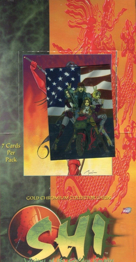Shi Visions of the Golden Empire Card Box Comic Images 1996   - TvMovieCards.com
