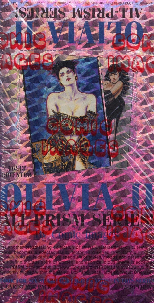1993 Olivia All Prism Series II 2 Trading Card Box Comic Images Factory Sealed   - TvMovieCards.com