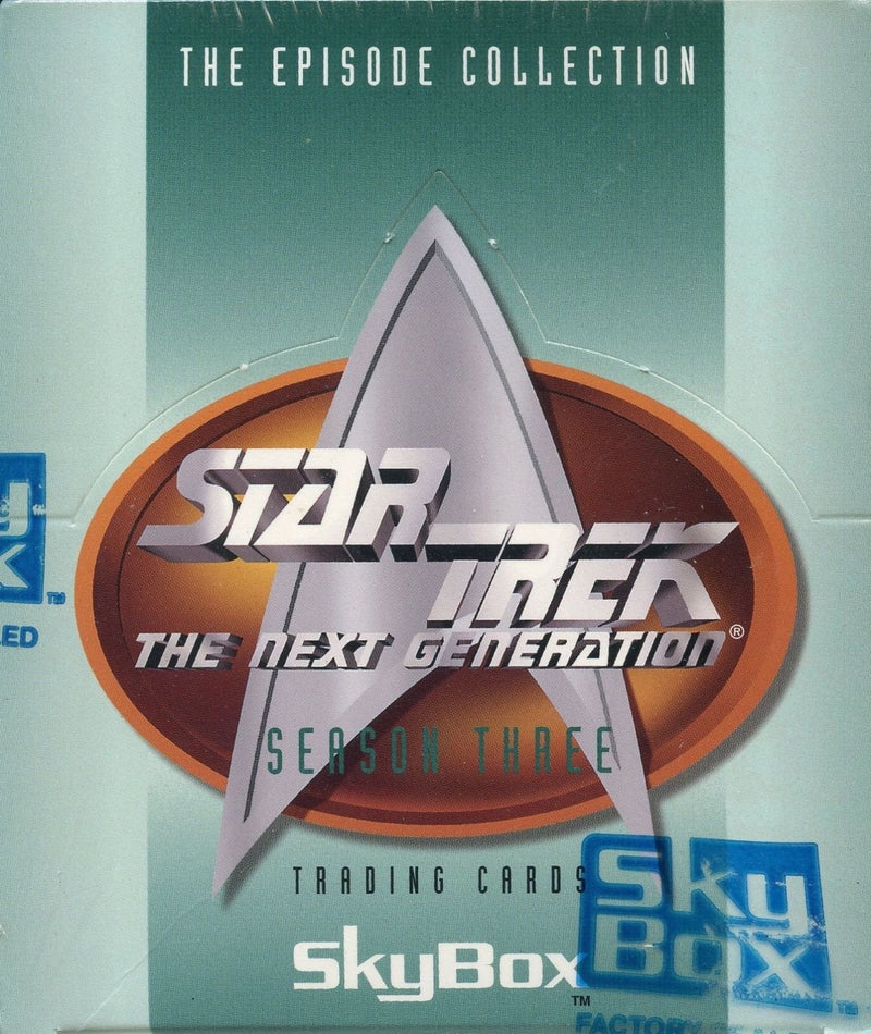Star Trek The Next Generation TNG Episodes Season 3 Card Box   - TvMovieCards.com